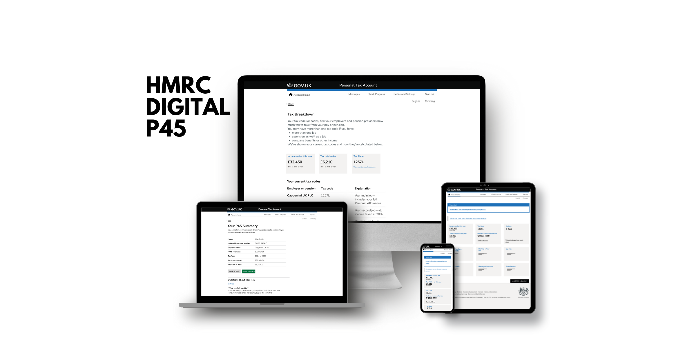 HMRC New Starter Service